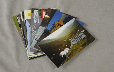 A set of postcards