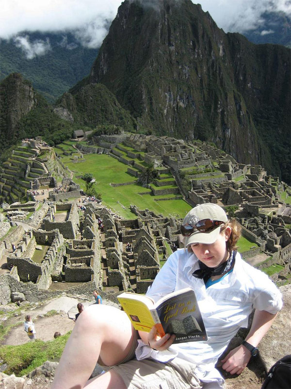 Abby Moncrieff at Machu Picchu