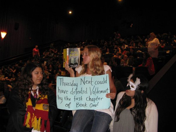 Megan at a Harry Potter Convention