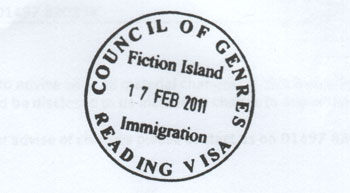 Council of Genres Reading
			Visa Bookstamp