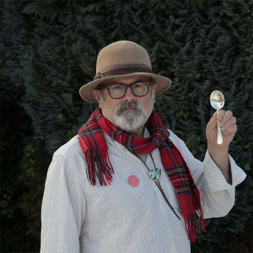Richard Greatred with spoon