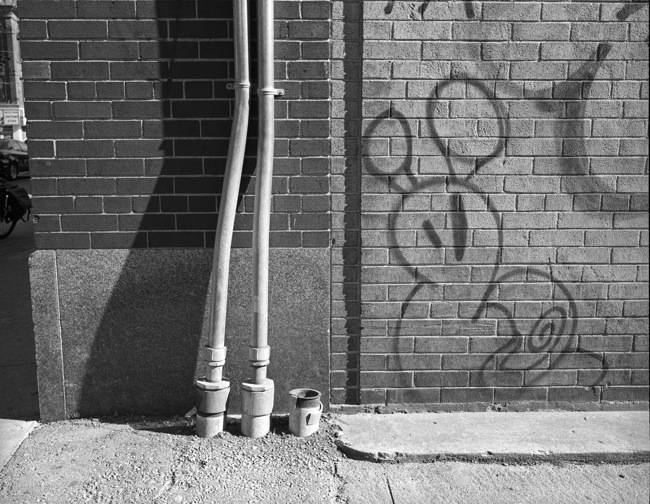 Curious graffiti on the streets of Toronto, 2007