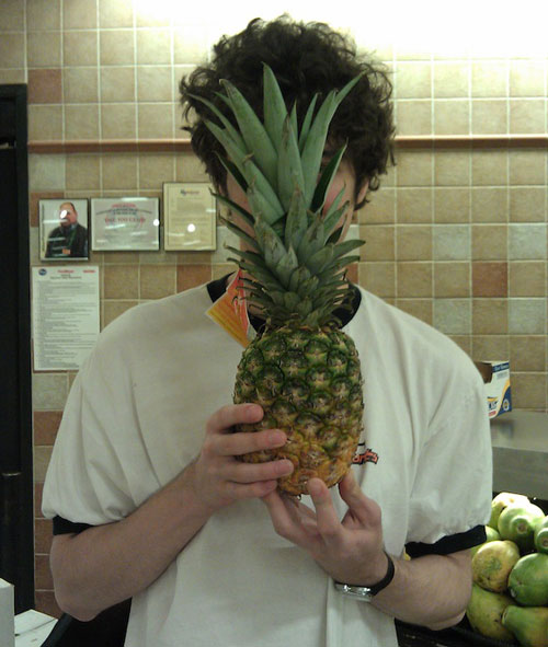 Entrant to Pineapple competition