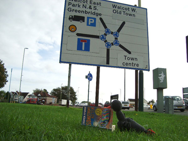 Snagsby the dodo at the Magic roundabout