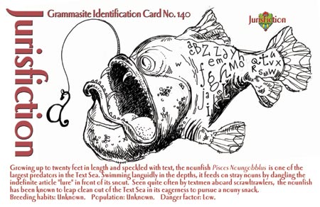 Grammasite Identification Card (postcard)