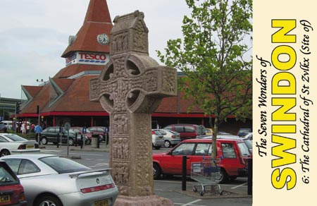 The 7 Wonders Swindon:The Cathedral of St Zvlkx (Site of) (postcard)