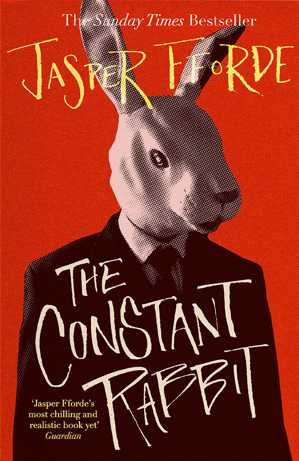 UK paperback cover of the constant rabbit