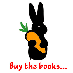 banner for buy the books on Jasper's The Constant Rabbit website
