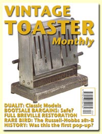 Vintage Toaster Monthly